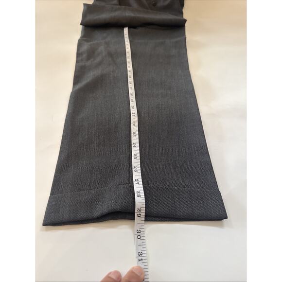 Zanella for Nordstrom Wool Pleated Dress Pants 36W X 29L Wedding Business Italy - Picture 10 of 11